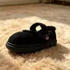 ZJ Pantufas de Algodão Patinha de Gato Macias e Fofas para Mulheres, Pantufas de Inverno para Casa com Sensação de Amortecimento Macio, Novas Pantufas de Verão para Uso Externo Femininas
