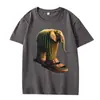 Lirili Larila Brainrot Camiseta Masculina Feminina 2025 Nova Oversized