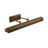Lámpara de pared retro americana ajustable de cobre macizo para espejo, lámpara minimalista postmoderna para marco de fotos, aplique de pared, luminaria para tocador de baño
