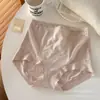Calcinhas Femininas de Renda Modal com Recortes Cintura Alta Controle de Barriga 10A Antibacterianas Gancho Estendido Confortáveis Respiráveis