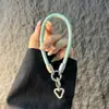 Série Corda de Couro Original Simples Versátil de Alta Qualidade para Celular Anti-Perda ao Ar Livre Universal Curta Cor Sólida Estilo Casal