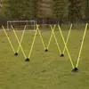 Palo de dribling de baloncesto, palo de dribling de fútbol, base de poste marcador, banderín de esquina de fútbol, poste marcador de entrenamiento de fútbol