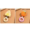Juguete Nuevo Pequeño para Perro Juguete de Peluche con Sonido Donut de TPR para Masticar Corgi Bichon Juguete de Autoentretenimiento Alivio del Aburrimiento