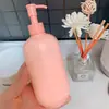 Atacado do Fabricante 250ml Transparente Semitransparente Pe Plástico Corpo da Garrafa Vazio Óleo de Limpeza Facial Garrafa Plástica