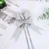 Transfronterizo 30 medio Lazo de perla flor dibujada a mano flor de regalo navideño cinta de flor de tirar envío gratis