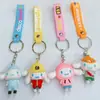 Puesto de Mercado Nocturno Suministro Estilo Mixto Muñeco Oso de Dibujos Animados Llavero Colgante Personalizado para Coche Colgante de Bolsa de Regalo de Moda