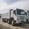 Comercio Africano Camión Volquete de Segunda Mano Howo 8X4 Camión Volquete Camión Volquete de Ingeniería de Movimiento de Tierras