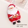 Acessórios de Resina DIY Desenho Animado Joias Cartão Grande Velhinho de Natal Clipe de Cola de Chantilly Capa de Celular Fivela de Sapato Chaveiro Pingente