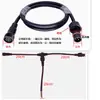 Conector impermeable de 2 3 4 5 6 7 8 polos, enchufe impermeable, conector rápido impermeable macho y hembra para cable LED