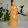 Talla en Madera de Tuya en Figura, Deidad Yuanbao Ruyi, Apertura de Tienda Física, Artesanías de Personajes