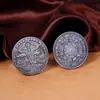 Monedas Conmemorativas del Zodiaco Chino Transfronterizas, Artesanía Metálica del Dios Sol, Pequeños Regalos, Medallas Conmemorativas, Monedas de Plata de Tarot, Personalización