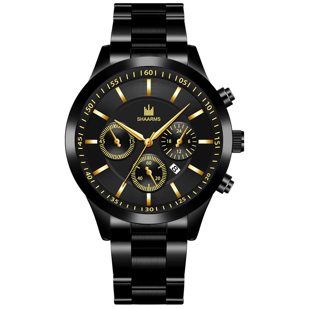 黑色钢带黑壳黑面金针