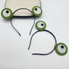 Diademas de Animales de Dibujos Animados, Lindas Diademas de Orejas de Rana y Conejo, Accesorios para el Cabello para Actuaciones del Día Nacional Infantil, Adorables Pasadores de Astas
