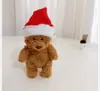[Apenas Roupas] Chaveiro Pingente Urso de Barcelona 12cm Roupa de Boneca Empregada Ano Novo Natal