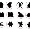 Papel de Rascar Navideño Transfronterizo de Colores Dibujo Infantil Graffiti Rasca y Dibuja Papel para Tarjetas de Regalo DIY Juguete de Rascar