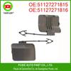 Tampa do Olhal do Gancho de Reboque Traseiro adequada para BMW X5E70 51127271815 51127271816 capa de reboque