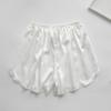 Verano Nuevo Pantalones de Seguridad para Mujer Antideslumbrantes Modernos Jacquard Satén Shorts Bottoming Sueltos Talla Grande Delgados Pantalones para Casa