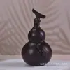 Artesanato de Cabaceira com Cabeça de Dragão de Jacarandá e Sândalo Artesanato de Madeira Ornamentos de Madeira Portátil Brinquedo Ponto Turístico Compra Yiwu Pequeno