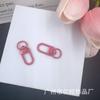 Yiwang Nova Liga de Zinco Spray Pendurado Cor Pintada Fivela de Porta Acessórios Chaveiro Pintado à Mão Acessórios Atacado