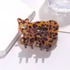 Novo Prendedor de Garra de Gatinho Animal, Prendedor de Tubarão Fofo de Acetato, Garra de Cabelo de Gato, Acessório de Cabelo de Alta Qualidade, Design de Luxo Leve para Mulheres