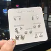 Pendientes Pequeños Chapados en Plata 925 para Estudiantes Mujeres, Sencillos y Delicados, Perfectos para Perforaciones de Oreja, Exquisitos y Lindos, Pendientes Versátiles para Usar Toda la Semana