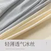 Pantalones Cortos de Seguridad de Seda Helada de Verano para Mujer, Antiexposición, Dobladillo que no se Enrolla, Pantalones Holgados de Encaje tipo Linterna, Pantalones Cortos Protectores de Tallas Grandes