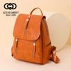 Mochila Retro Coreana Mujer 2023 Nueva Moda Gran Capacidad Cuero Suave Mochila de Mujer Casual Más Fácil de Combinar Bolsa de Viaje