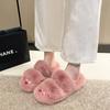 Nova Versão Atualizada 2025 de Sapatos Peludos, Chinelos Peludos da Moda e de Alta Qualidade com Solado Grosso para Barras Paralelas, Chinelos Peludos Macios para Casa