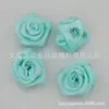 Rosa de Cinta de Poliéster de unos 2 cm Brotes Flores para Joyería Flores Hechas a Mano Accesorios para Ropa Accesorios para Juguetes