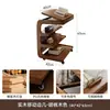 Mesa auxiliar de sofá de madera maciza, mesita de noche móvil, mueble auxiliar para uso doméstico en salas de estar, mesa de centro pequeña para apartamentos, mesa auxiliar, mesa de café pequeña