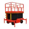 Plataforma Elevadora Hidráulica Eléctrica Rápida para Trabajo en Altura Reparación Escalada Coche Elevador de Horquilla Móvil