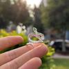Anillo Set de Aros Lisos Estilo Coreano Nicho Simple Estilo Frío Tendencia Ins Moda Europea y Americana Elegante Versátil Venta al por Mayor Anillo