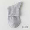 Calcetines de tubo medio para hombre, 95 % algodón, para primavera y otoño, de algodón puro, transpirables, de algodón peinado de color liso, antibacterianos y desodorantes.