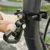 Gancho para Colgar Vehículos Eléctricos, Instalación sin Taladro, Accesorio Universal de Hebilla de Bloqueo Montada en la Parte Delantera para Motocicletas, Patinetas y Patinetes