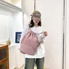 Mochila Esportiva Leve para Natação com Separação Úmida e Seca Grande Capacidade com Cordão Multifuncional com Compartimento para Sapatos Impermeável com Cordão para Mulheres
