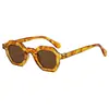 Nuevas Gafas de Sol Cuadradas Pequeñas Estilo Retro para Hombres, Lentes de Moda con Montura Polygonal Trendy, Gafas de Sol Estilo Europeo y Americano Anti-UV para Mujeres