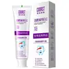Pasta de Dientes Blanqueadora con Carbón Activado Refresca el Aliento, Blanquea con Péptidos Antibacterianos, Limpia Dientes Amarillos, Elimina Manchas, Reparación de Color Luz Púrpura para Adultos