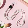 Cordón para Teléfono Color Sólido Cuerda Larga Antiperdida Bandolera Lateral Cordón para Teléfono Cuerda Colgante Antiperdida Colgante Resistente Personalizado Correa para el Hombro Cuerda de Colores