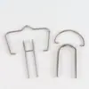 Resortes de Alambre No Estándar, Resortes Lineales con Soporte en Forma de U, Doblado de Alambre de Hierro, Resortes de Forma Especial, Resortes de Doblado de Alambre de Acero Personalizados
