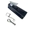 2X2 Cubierta para conector de enganche de remolque, cubierta de hebilla de cabeza de bola de enganche de remolque, accesorios de modificación para RV y yate con pasador anti-pérdida