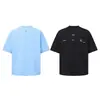 Yidao Vintage 2026 Verão Retro Americano Simples Casual Manga Curta Tendência Camiseta Unissex Solta Manga Curta