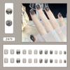 Manicura Uñas Postizas Dulce Cool Estilo Oscuro Douyin Celebridad de Internet Calcomanías para Uñas Uñas Postizas de Alta Gama Venta al por Mayor