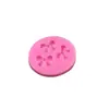 Molde de silicona de lazo de dibujos animados herramientas de azúcar para chocolate suministros para hornear pasteles venta al por mayor transfronteriza cocina hogar