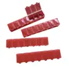 Venta caliente mercado americano con fecha semana letra braille caja de pastillas 7 días caja de pastillas braille 7 cuadrados caja de pastillas
