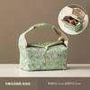 Bolsa de almacenamiento para juegos de té de viaje al aire libre, bolsa de almacenamiento portátil china para teteras, tazas de té, bolsa de tela para té