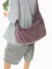 Bolsa de Lona Nueva de Verano Yuezhi 2026, Bolso Cruzado de Gama Alta con Gran Capacidad para Viajes Diarios y Deportes, Versátil Bolso Dumpling