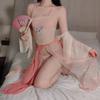 Lingerie Sexy Solitária Hanfu Antigo Estilo República da China Pijama Bordado Sexo Puro Uniformes Picantes Traje Tentador Mulheres