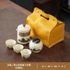 Juego de Té Kung Fu Retro Juego de Té de Viaje Portátil Taza Rápida para Exteriores Personalizado para Empresas Venta al por Mayor Tetera Antigua