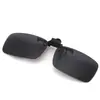 Clip-on para Óculos de Sol para Homens e Mulheres Motoristas Óculos de Visão Noturna Flip-up Lentes de Óculos de Sol Universais Visão Noturna À Prova de Explosão Verde