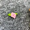 Flores de Rosa Hechas a Mano Listas con Hojas, Accesorios para Ropa, Rosas de Cinta, Flores de Cinta de Satén, Decoración DIY para Ropa Interior